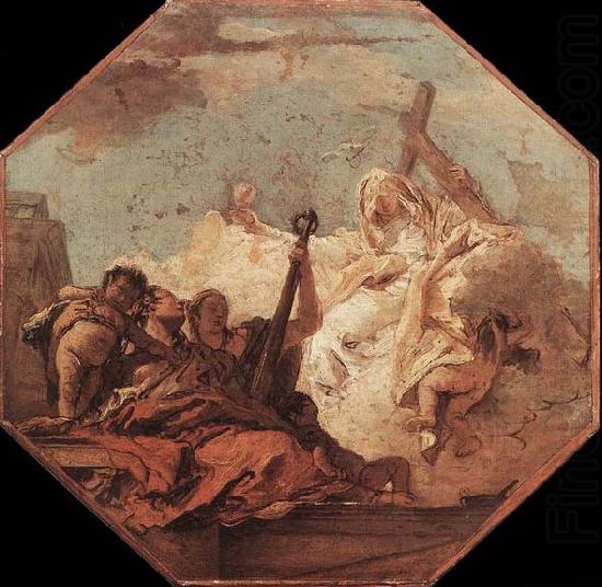 Giovanni Battista Tiepolo The Theological Virtues